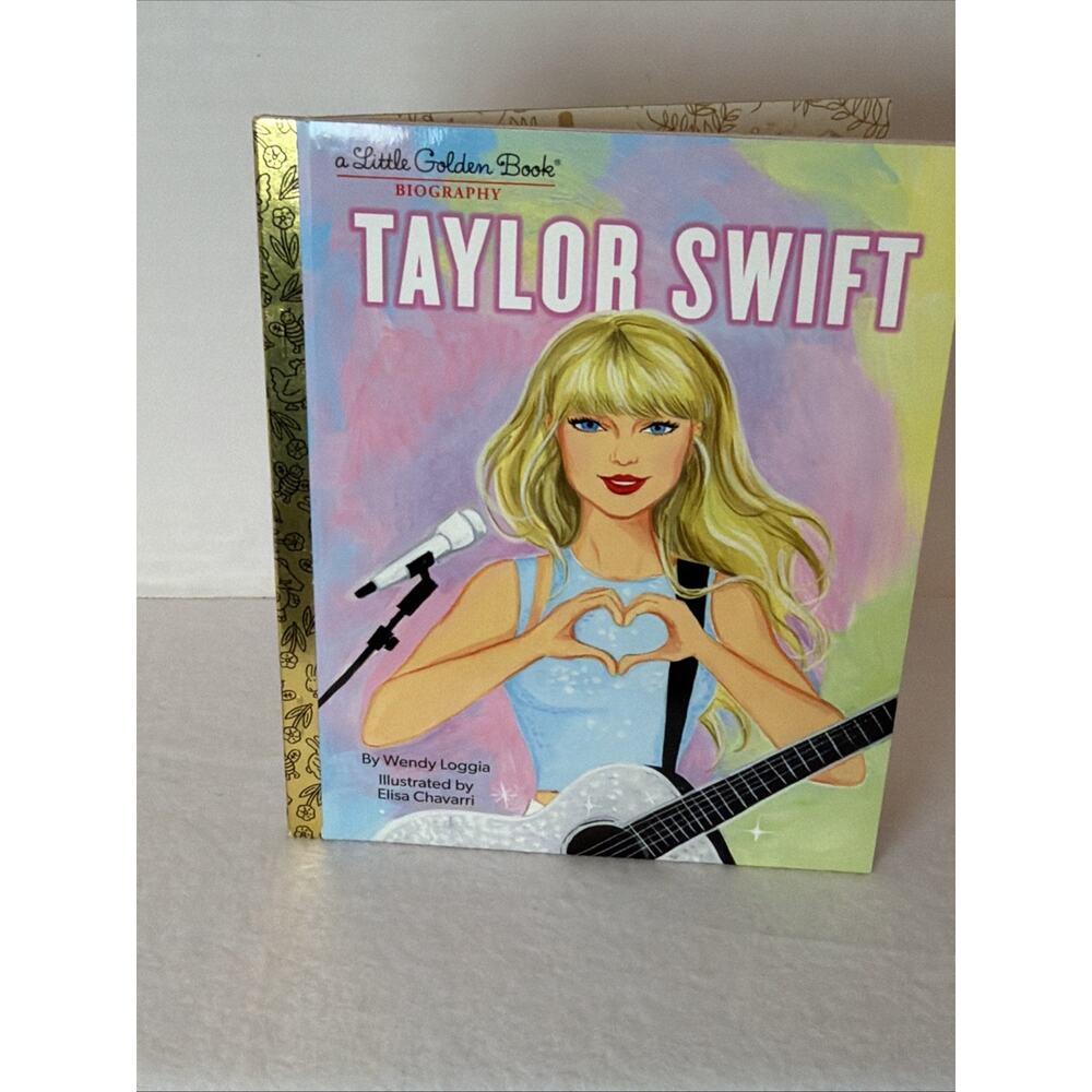 Taylor Swift: a Little Golden Book Biography by Wendy Loggia (2023, Hardcover)
